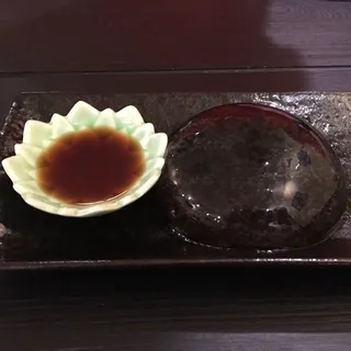 46. Brown Sugar Raindrop Cake