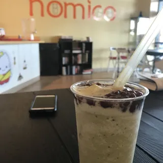 11. Matcha with Red Bean