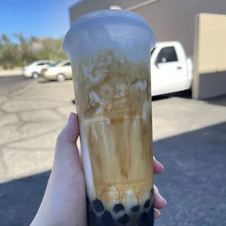 Brown sugar boba milk tea
