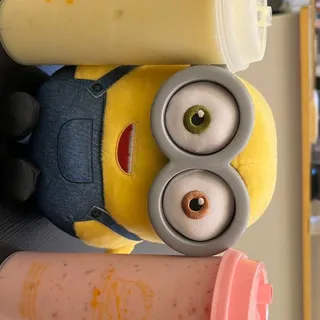 real strawberry smoothie