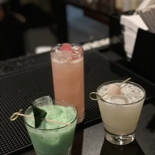 Buko Monk, Rose Royce, &amp; Lychee Apple Smash