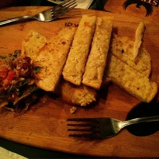 Garlic Bread  Japanese Eggplant Spread