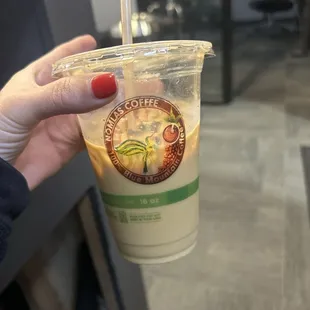 Iced Pumpkin Spice Oat Latte