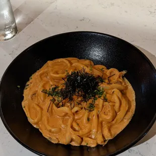 Creamy udon