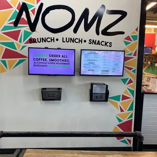 Inside Menu and Order Countee