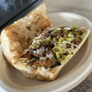 Vegan Pesto Chicken Sandwich