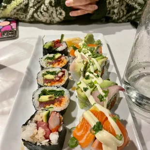 Aloha Roll &amp; Tuna Tako