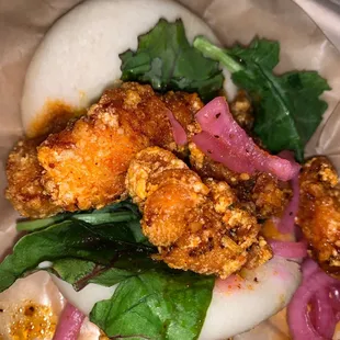 Hot Chicken Bao