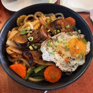 Stir Fry Udon Bowl