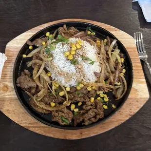 Japanese pepper steak