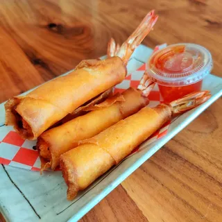 A8. Crispy Shrimp Rolls