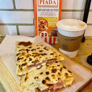 Ham &amp; Cheese Piada
