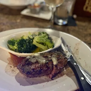 Steak Frites and Broccoli