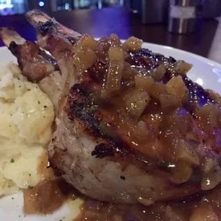 House Brined Double Cut Pork Rib Chop