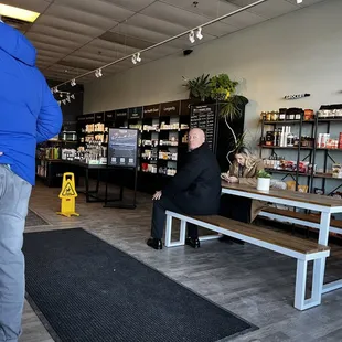 There are a lot of healthy sides and products to purchase.  The staff is knowledgable and can help if you have questions.