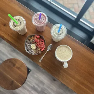Nutty Cacao Banana Cranberry Orange (seasonal) Hazelnut Banana Buster Decadent Acai Bowl - Snack Butter Bulletproof Coffee