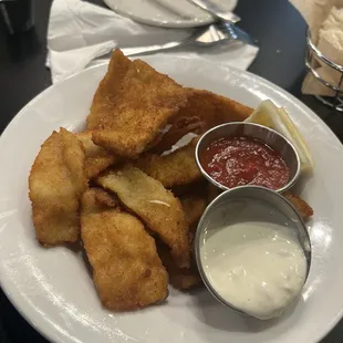 Frozen calamari and not that great