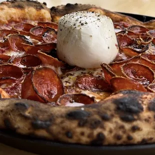 pizza, food