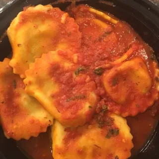 Beef Ravioli Fra Diavolo