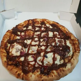 pizza, food