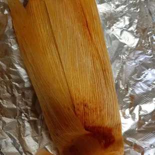 a close up of a tamales