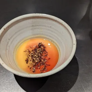 January 2022 Menu
 Sweet Potato Custard, Boshi Gel &amp; Turnip