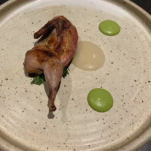 Barbecued Quail