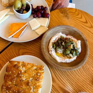 Cheese Plate &amp; Focaccia