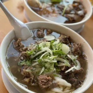 Pho beef ribs &amp; tendons  @dangit.all