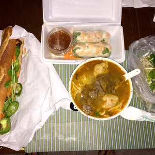 Bun Bo Hue / Spicy Beef Noodle Soup