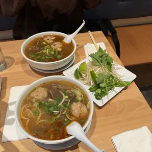 Bun Bo Hue / Spicy Beef Noodle Soup