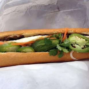 Pork Bahn Mi Sandwiches