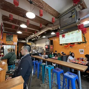Inside dining