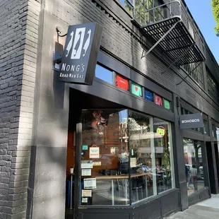Front of the restaurant