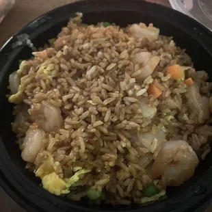 Shrimp fried rice