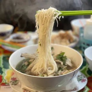 Bitter melon chicken noodle soup - new item!!