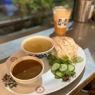 Khao Man Gai (Chicken and Rice) ($14)  IG: @ohmyono