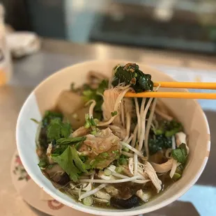 Guay tiew gai tun Mara ($14)  IG: @ohmyono