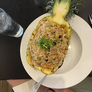 Pineapple fried rice
