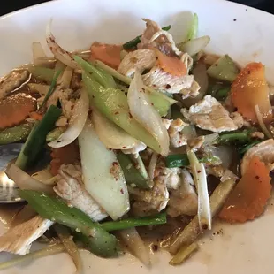 Young Ginger Chicken