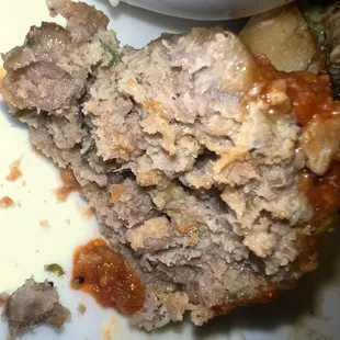 Meatball not very big but they are tasty