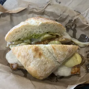 Chicken Artichoke Sandwich