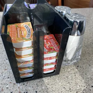 a container of food