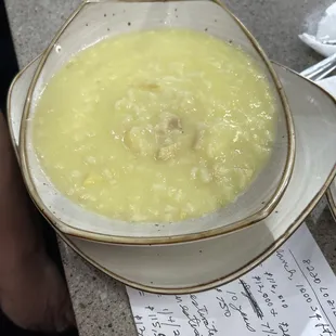 Chicken Lemon Rice Soup