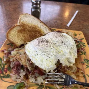 Corn beef hash
