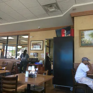 a man sitting at a table