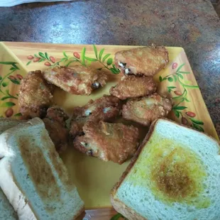 Chicken wings all flat&apos;s, very tasty.