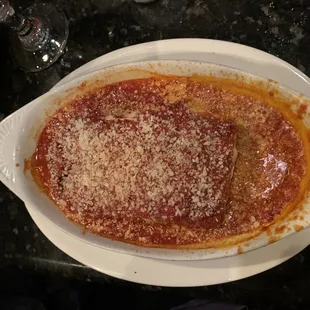 Eggplant parmigiana