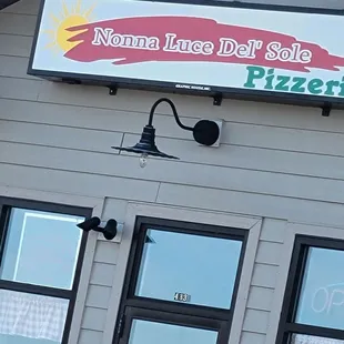 the front of a restaurant