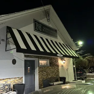 Front of restaurant